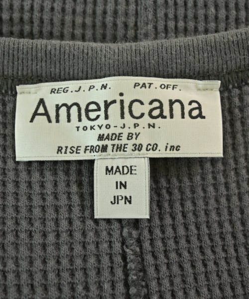 Americana（アメリカーナ）Tシャツ・カットソー グレー サイズ:F レディース/2200674963399