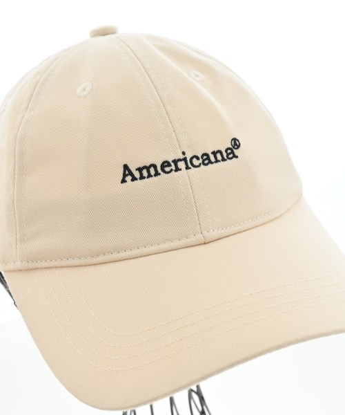 Americana（アメリカーナ）キャップ 黄 サイズ:57-59 レディース/2200689266782