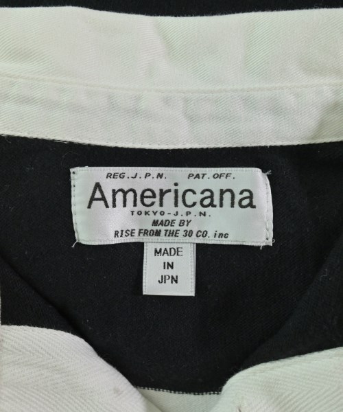 Americana（アメリカーナ）ポロシャツ 黒 サイズ:F レディース/2200690977042