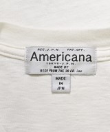 Americana（アメリカーナ）Tシャツ・カットソー 白 サイズ:F レディース/2200683970180