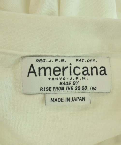 Americana（アメリカーナ）Tシャツ・カットソー 白 サイズ:F レディース/2200691238104