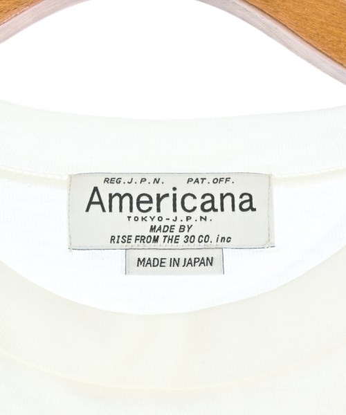 Americana（アメリカーナ）Tシャツ・カットソー 白 サイズ:F レディース/2200665370212