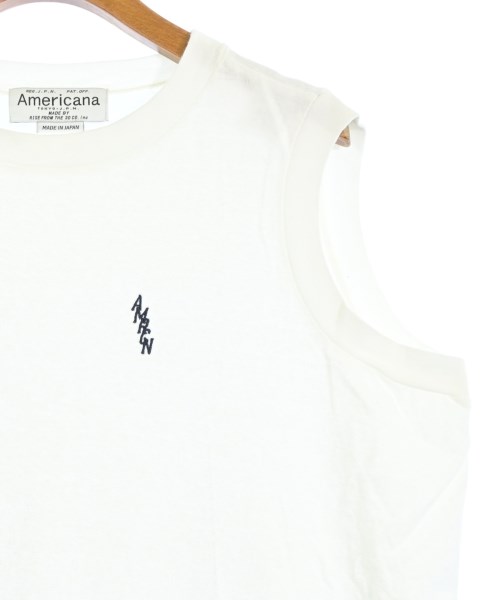 Americana（アメリカーナ）Tシャツ・カットソー 白 サイズ:F レディース/2200665370212