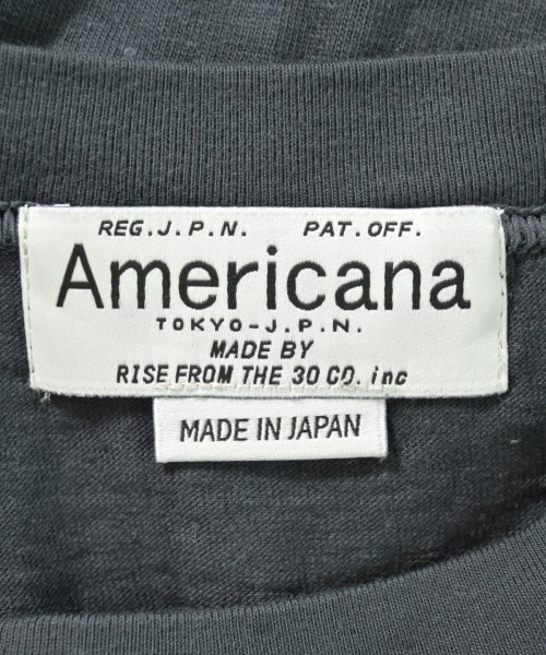 Americana（アメリカーナ）Tシャツ・カットソー グレー サイズ:F レディース/2200665370335