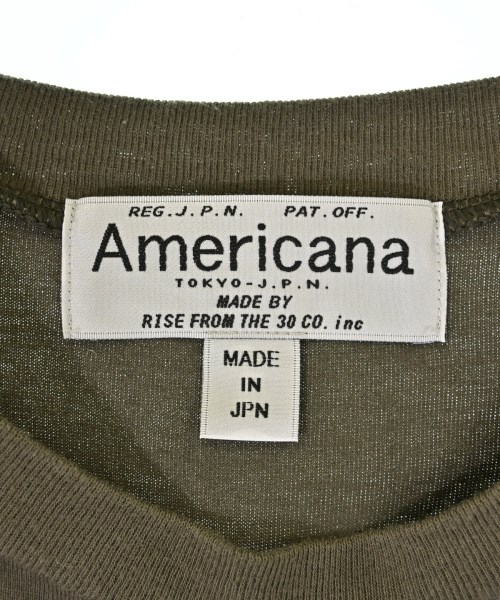 Americana（アメリカーナ）ワンピース カーキ サイズ:-(M位) レディース/2200691154152