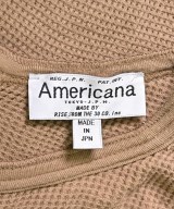 Americana（アメリカーナ）シャツワンピース 茶 サイズ:-(M位) レディース/2200686049050