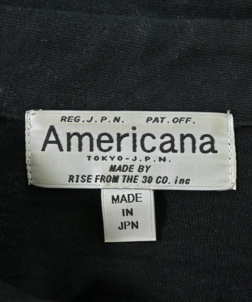 Americana（アメリカーナ）カジュアルシャツ 黒 サイズ:F レディース/2200694632015