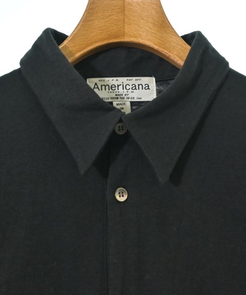 Americana（アメリカーナ）カジュアルシャツ 黒 サイズ:F レディース/2200694632015