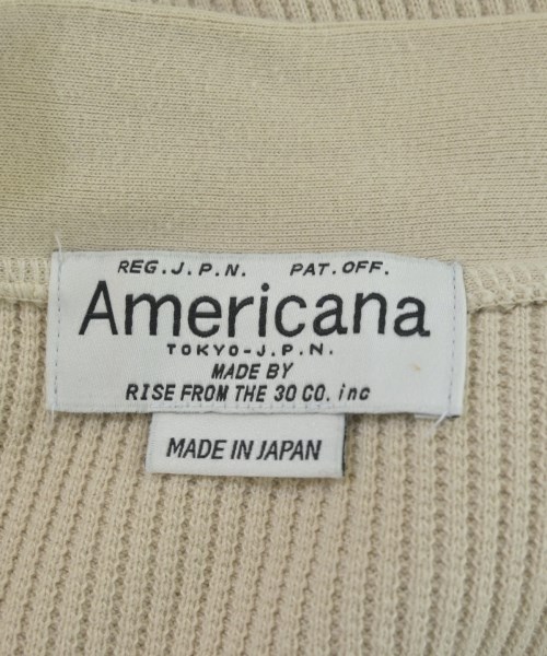 Americana（アメリカーナ）カーディガン ベージュ サイズ:F レディース/2200696810121