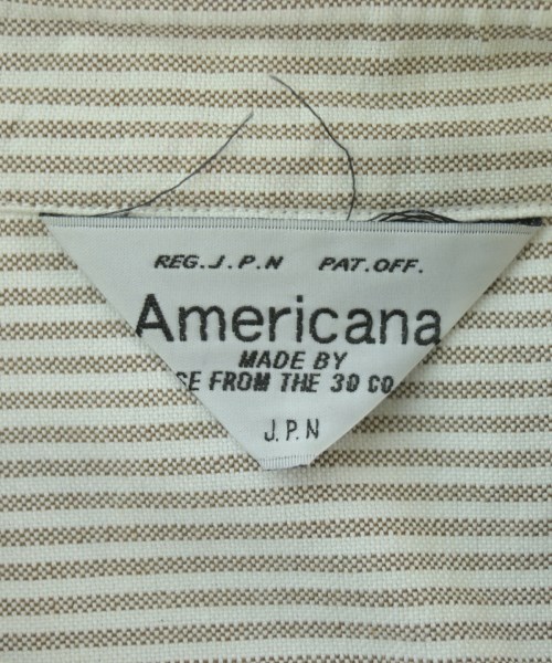 Americana（アメリカーナ）カジュアルシャツ 白 サイズ:F レディース/2200656304028