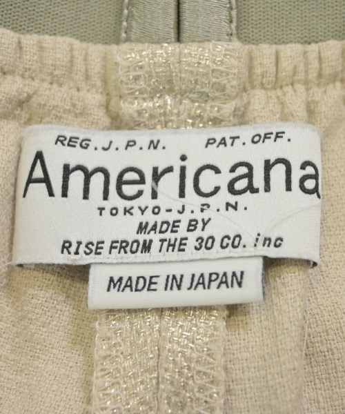 Americana（アメリカーナ）ショートパンツ ゴールド サイズ:-(M位) レディース/2200656209064