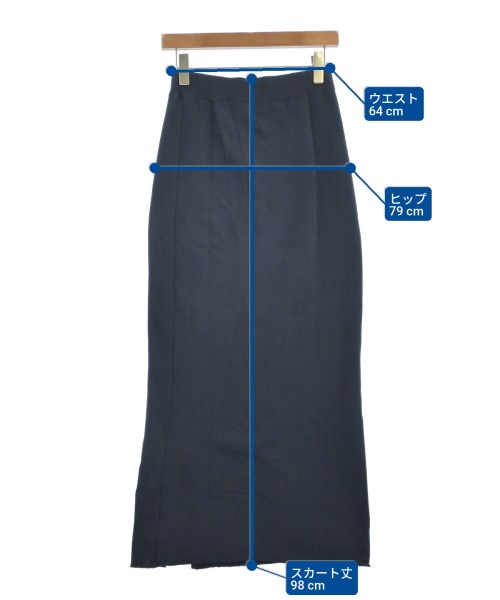Americana（アメリカーナ）ロング・マキシ丈スカート 紺 サイズ:M レディース/2200655202103
