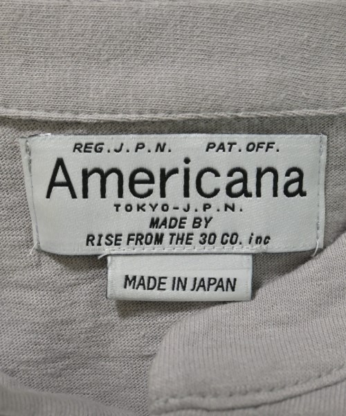 Americana（アメリカーナ）Tシャツ・カットソー グレー サイズ:F レディース/2200661002049