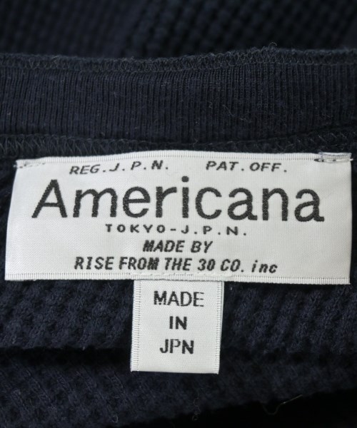 Americana（アメリカーナ）Tシャツ・カットソー 黒 サイズ:F レディース/2200707821016