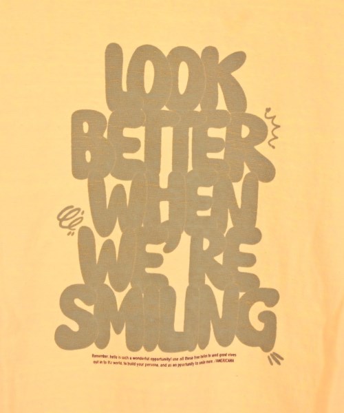 Americana（アメリカーナ）Tシャツ・カットソー オレンジ サイズ:F レディース/2200711938052