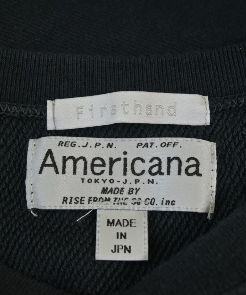 Americana（アメリカーナ）スウェット 黒 サイズ:F レディース/2200708391259