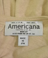 Americana（アメリカーナ）Tシャツ・カットソー ベージュ サイズ:F レディース/2200714681016