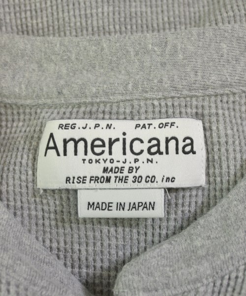 Americana（アメリカーナ）Tシャツ・カットソー グレー サイズ:-(XL位) レディース/2200705441223