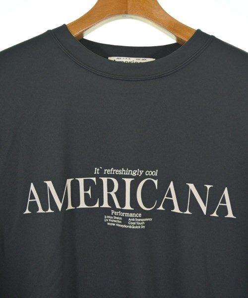 Americana（アメリカーナ）Tシャツ・カットソー 黒 サイズ:-(M位) レディース/2200716622062