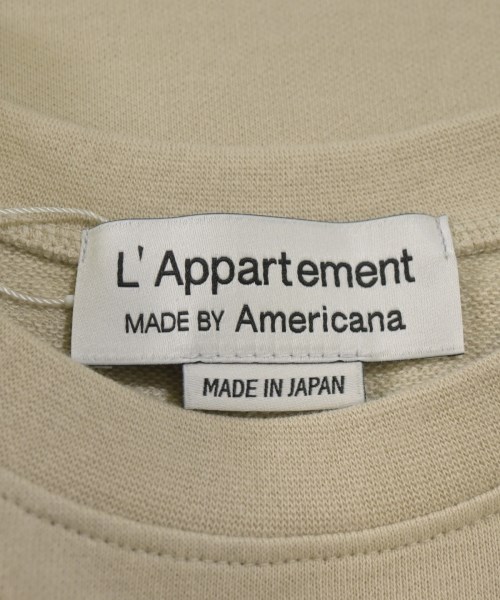 Americana（アメリカーナ）Tシャツ・カットソー ベージュ サイズ:F レディース/2200714315065