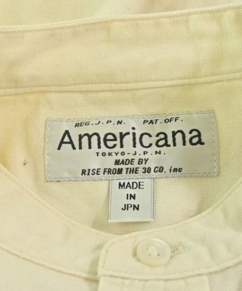 Americana（アメリカーナ）シャツワンピース 白 サイズ:F レディース/2200645999044