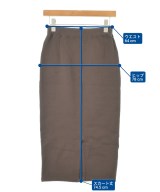 Americana（アメリカーナ）ロング・マキシ丈スカート 茶 サイズ:S レディース/2200638004083