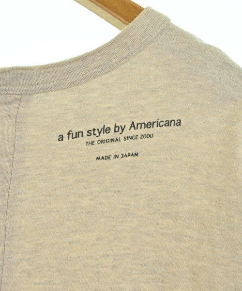 Americana（アメリカーナ）Tシャツ・カットソー ベージュ サイズ:F レディース/2200632968077