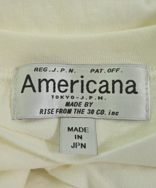 Americana（アメリカーナ）Tシャツ・カットソー 白 サイズ:-(M位) レディース/2200639794389