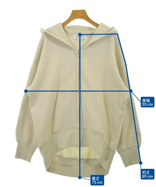 Americana（アメリカーナ）パーカー 白 サイズ:-(M位) レディース/2200645415063