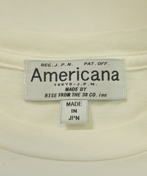 Americana（アメリカーナ）Tシャツ・カットソー 白 サイズ:-(M位) レディース/2200647725153