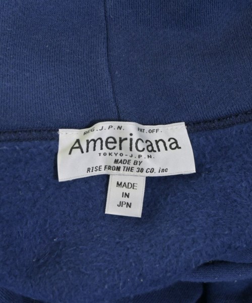 Americana（アメリカーナ）パーカー 青 サイズ:F レディース/2200646502069