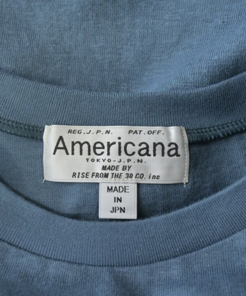 Americana（アメリカーナ）Tシャツ・カットソー 青 サイズ:F レディース/2200638714685