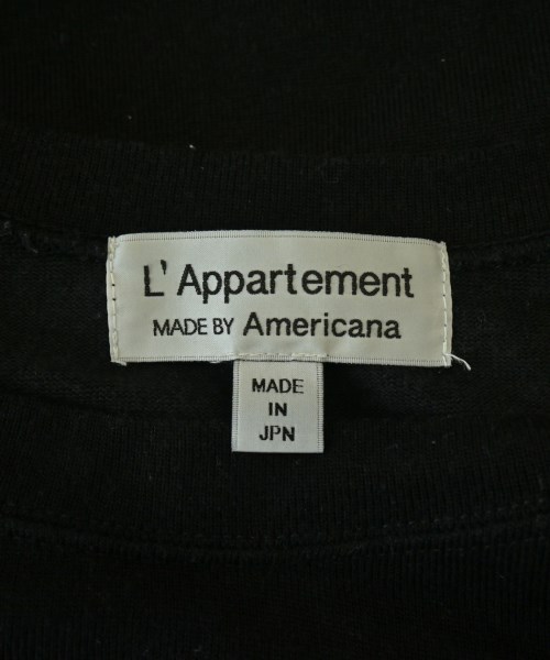 Americana（アメリカーナ）Tシャツ・カットソー 黒 サイズ:F レディース/2200701937010