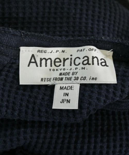 Americana（アメリカーナ）Tシャツ・カットソー 紺 サイズ:F レディース/2200703062055