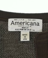 Americana（アメリカーナ）カーディガン 茶 サイズ:F レディース/2200702394225