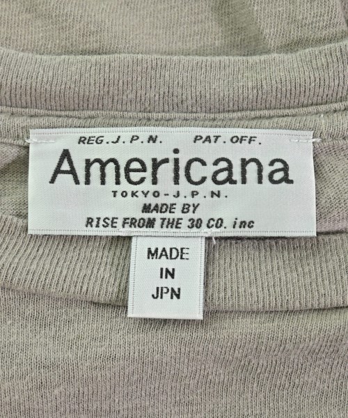 Americana（アメリカーナ）Tシャツ・カットソー カーキ サイズ:F レディース/2200706729139