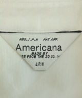 Americana（アメリカーナ）カジュアルシャツ 白 サイズ:M レディース/2200706971040