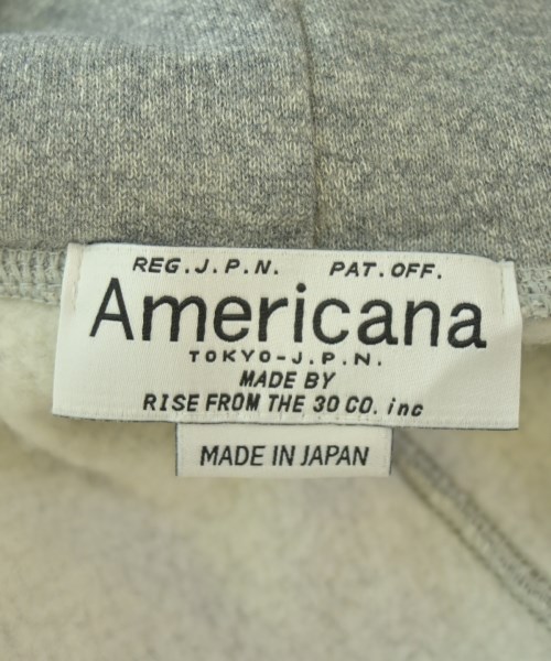 Americana（アメリカーナ）パーカー グレー サイズ:F レディース/2200708621011