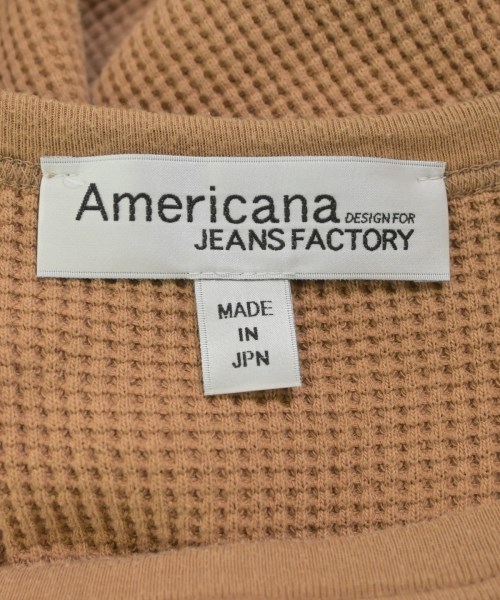 Americana（アメリカーナ）Tシャツ・カットソー 茶 サイズ:F レディース/2200661279038