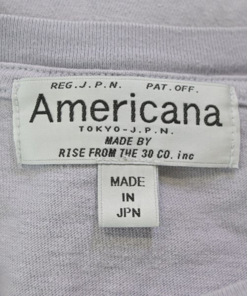 Americana（アメリカーナ）Tシャツ・カットソー 紫 サイズ:F レディース/2200661279069