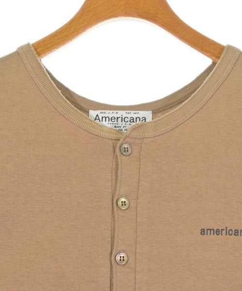 Americana（アメリカーナ）ワンピース ベージュ サイズ:F レディース/2200661279212