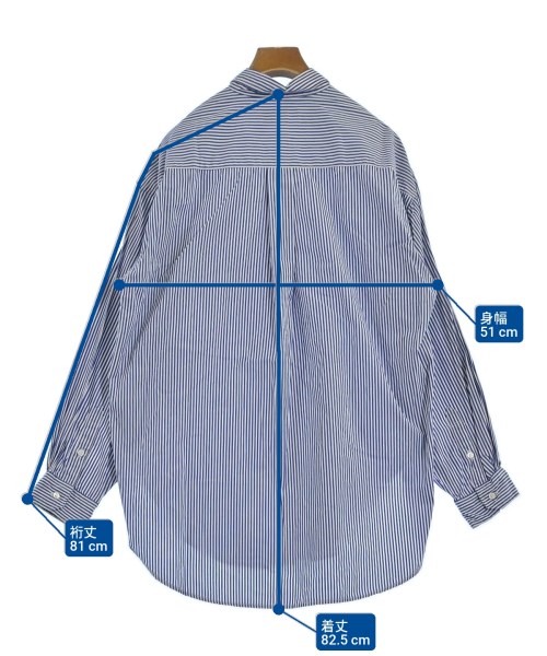 Americana（アメリカーナ）カジュアルシャツ 青 サイズ:F レディース/2200664912031