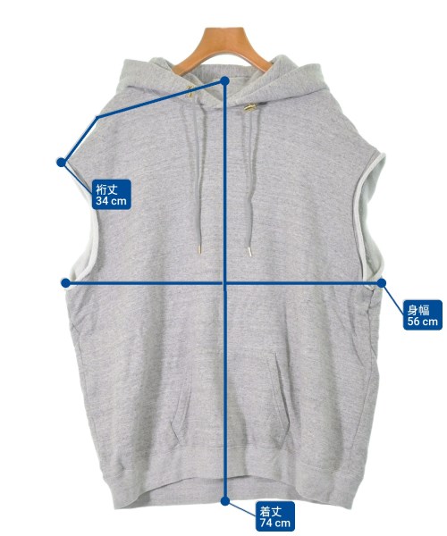 Americana（アメリカーナ）パーカー グレー サイズ:F レディース/2200664372057