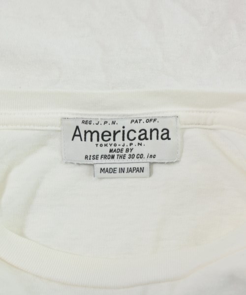 Americana（アメリカーナ）Tシャツ・カットソー 白 サイズ:-(L位) レディース/2200667481060