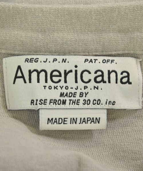 Americana（アメリカーナ）Tシャツ・カットソー グレー サイズ:F レディース/2200670598052
