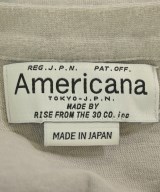 Americana（アメリカーナ）Tシャツ・カットソー グレー サイズ:F レディース/2200670598052
