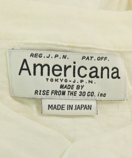 Americana（アメリカーナ）Tシャツ・カットソー 白 サイズ:F レディース/2200670598069
