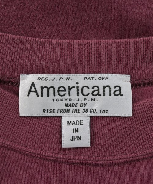 Americana（アメリカーナ）ワンピース 赤 サイズ:F レディース/2200668447072