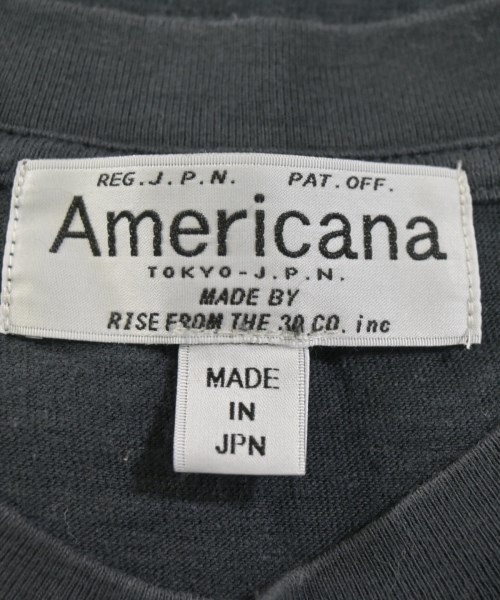 Americana（アメリカーナ）Tシャツ・カットソー グレー サイズ:F レディース/2200723730057