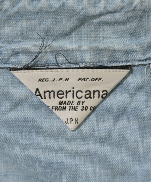 Americana（アメリカーナ）カジュアルシャツ 青 サイズ:F レディース/2200723999171